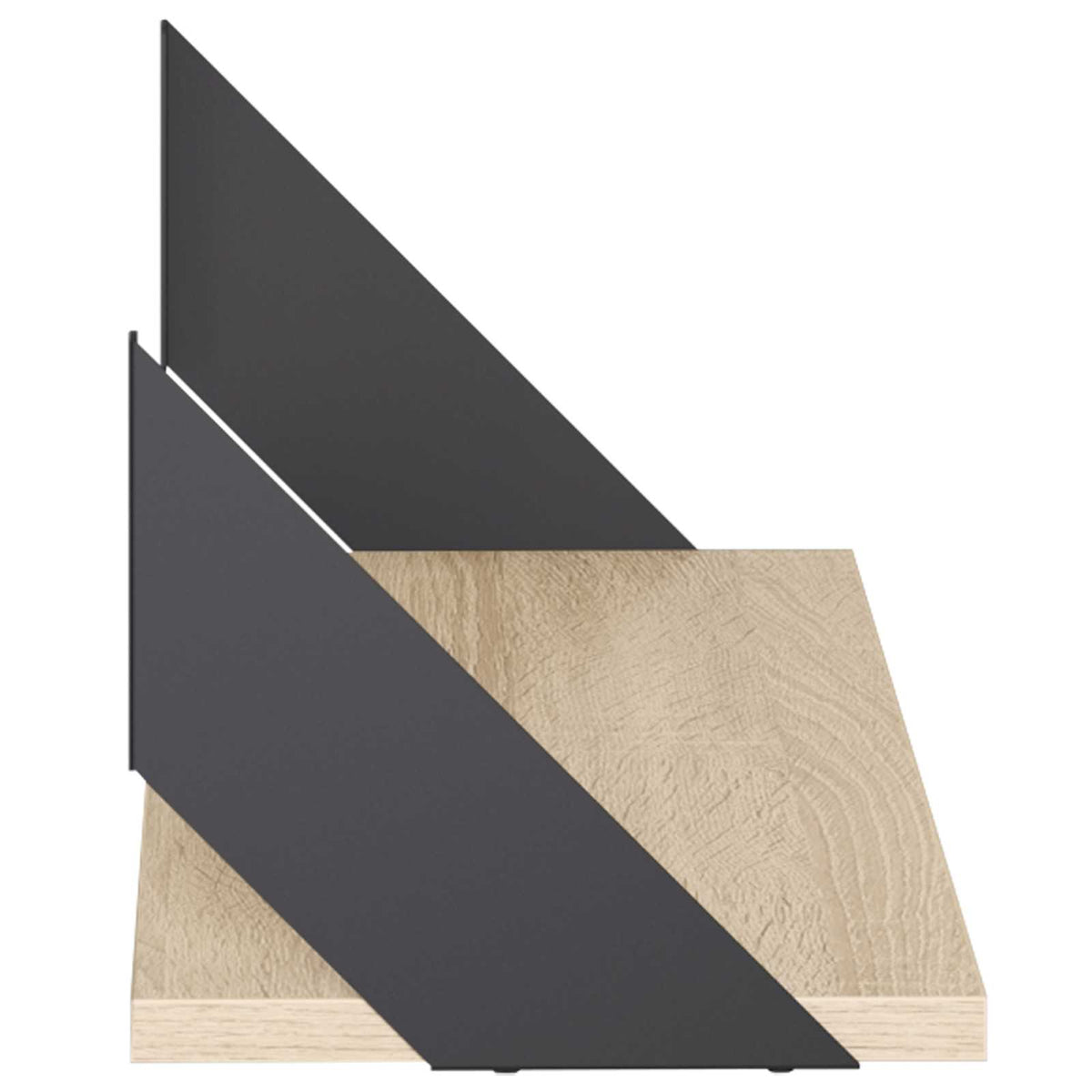Wall Shelves 2 pcs Sonoma Oak 60 x 20 x 17 cm