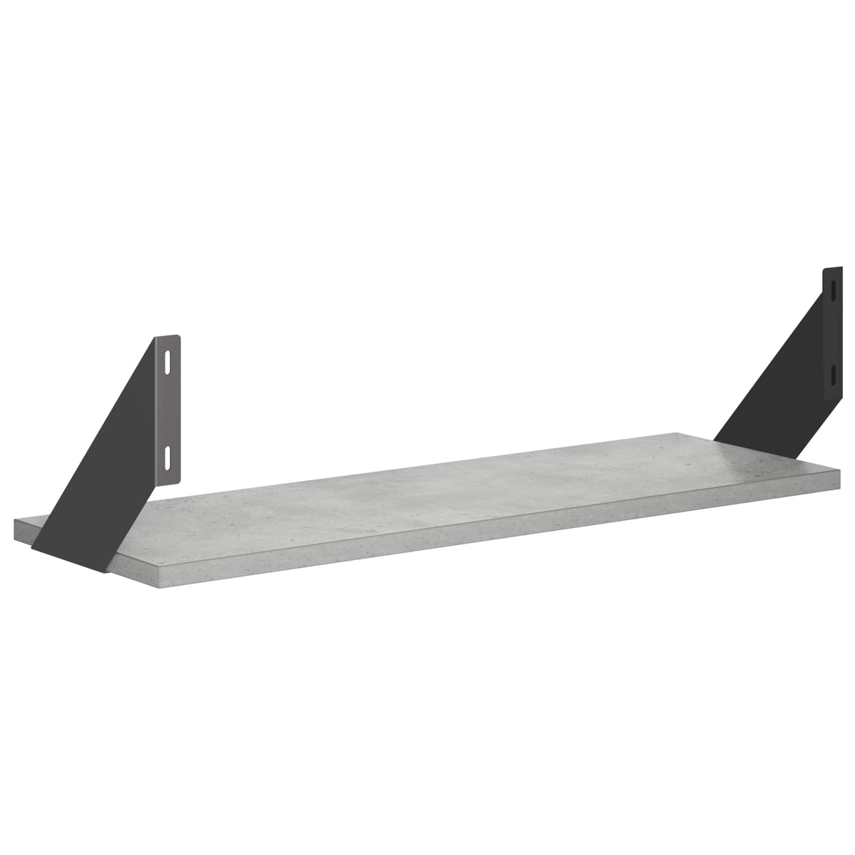 Wall Shelves 4 pcs Concrete Grey 60 x 20 x 17 cm