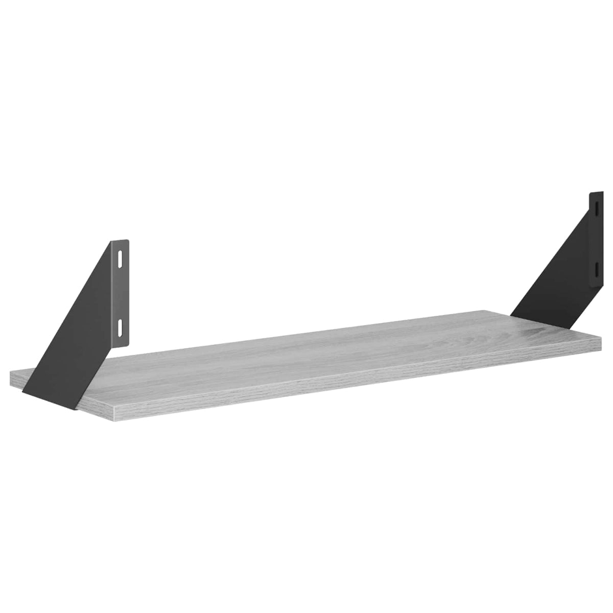 Wall Shelves 4 pcs Grey Sonoma 60 x 20 x 17 cm