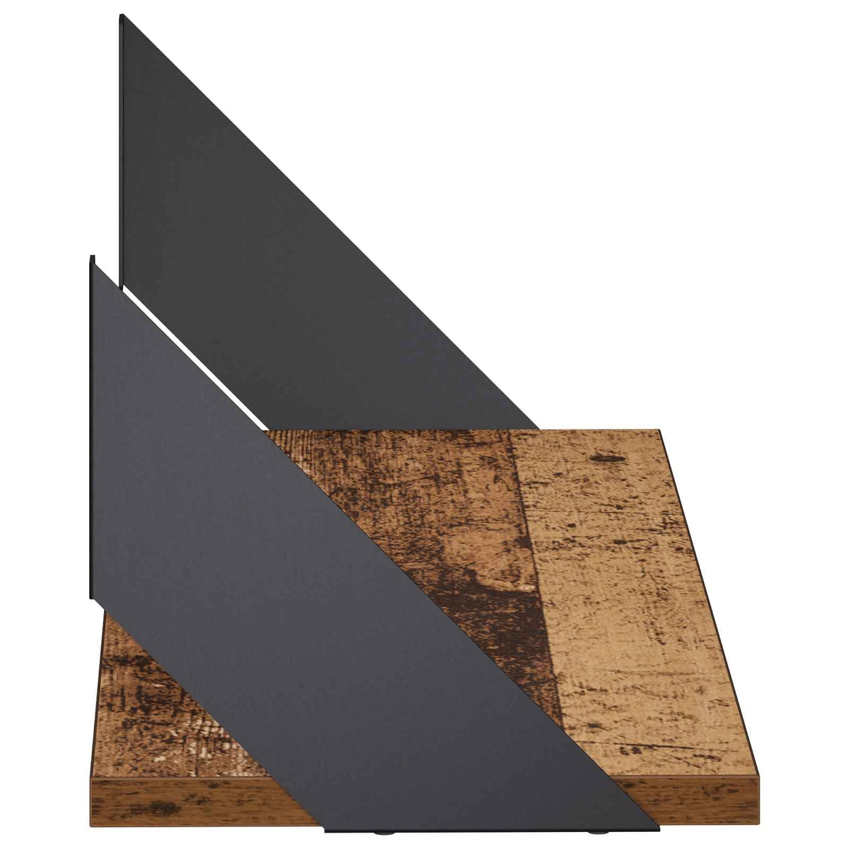 Wall Shelves 2 pcs Old Wood 60 x 20 x 17 cm
