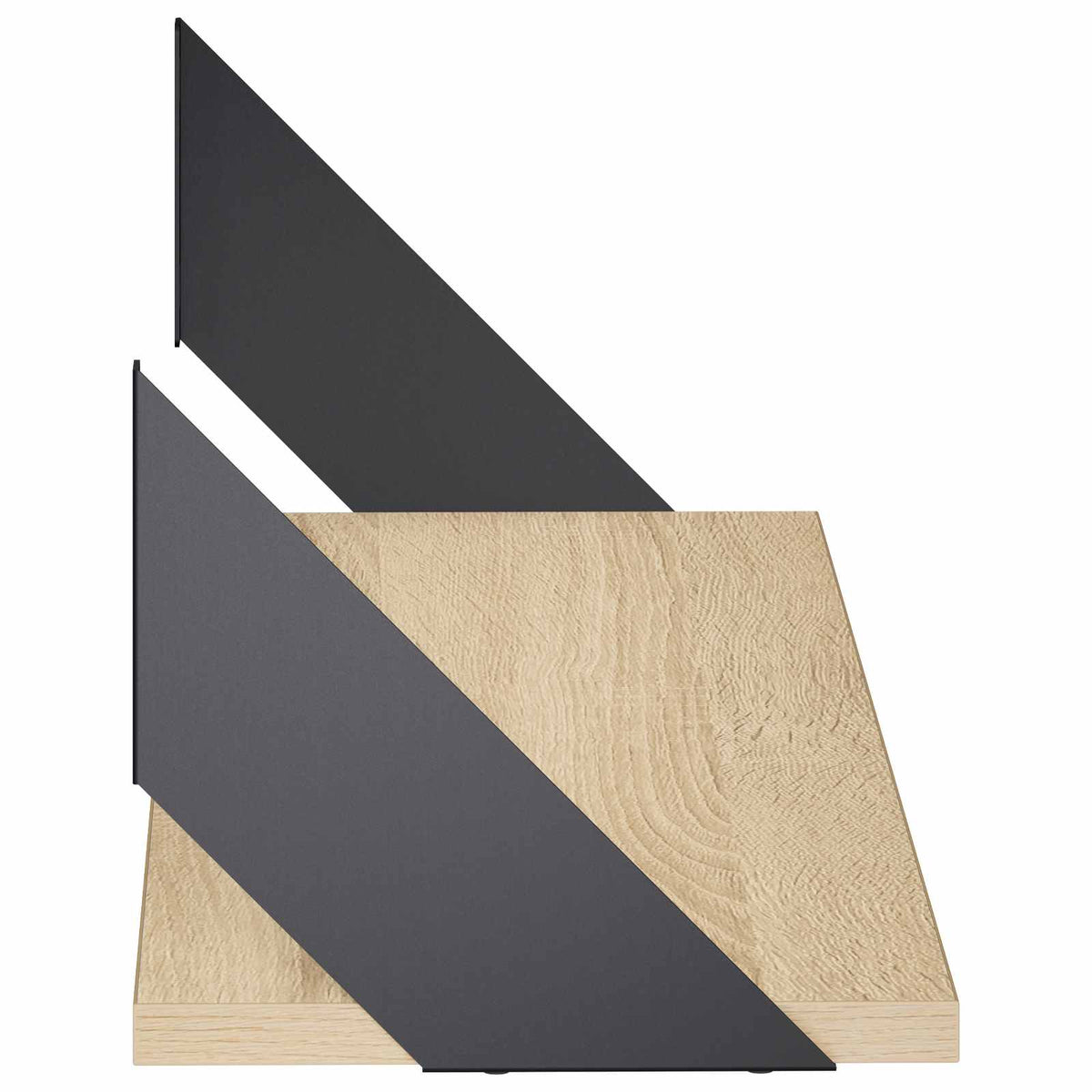 Wall Shelves 4 pcs Sonoma Oak 70 x 20 x 17 cm