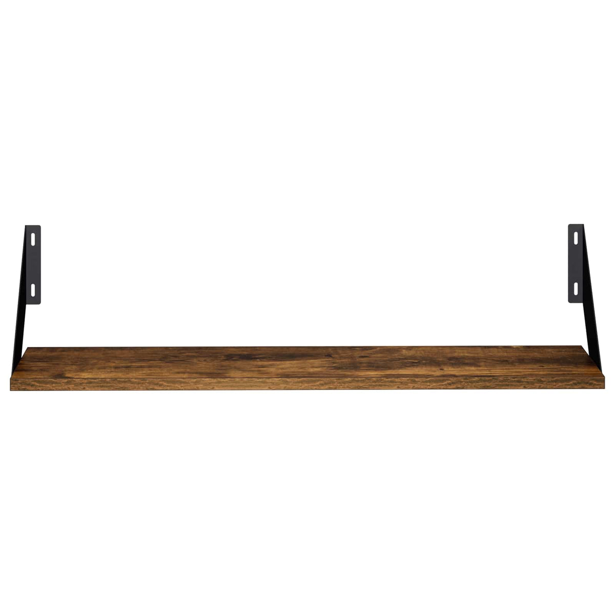 Wall Shelves 2 pcs Smoked Oak 70 x 20 x 17 cm