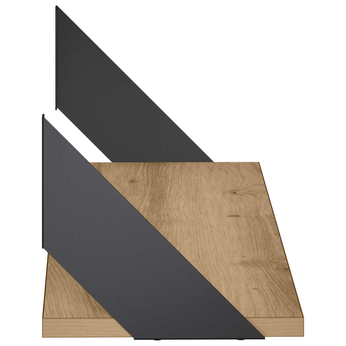 Wall Shelves 4 pcs Artisan Oak 70 x 20 x 17 cm