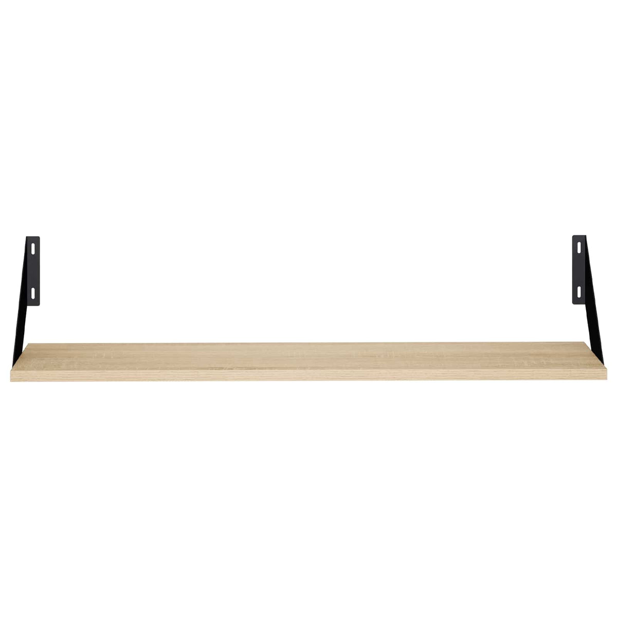 Wall Shelves 2 pcs Sonoma Oak 80 x 20 x 17 cm