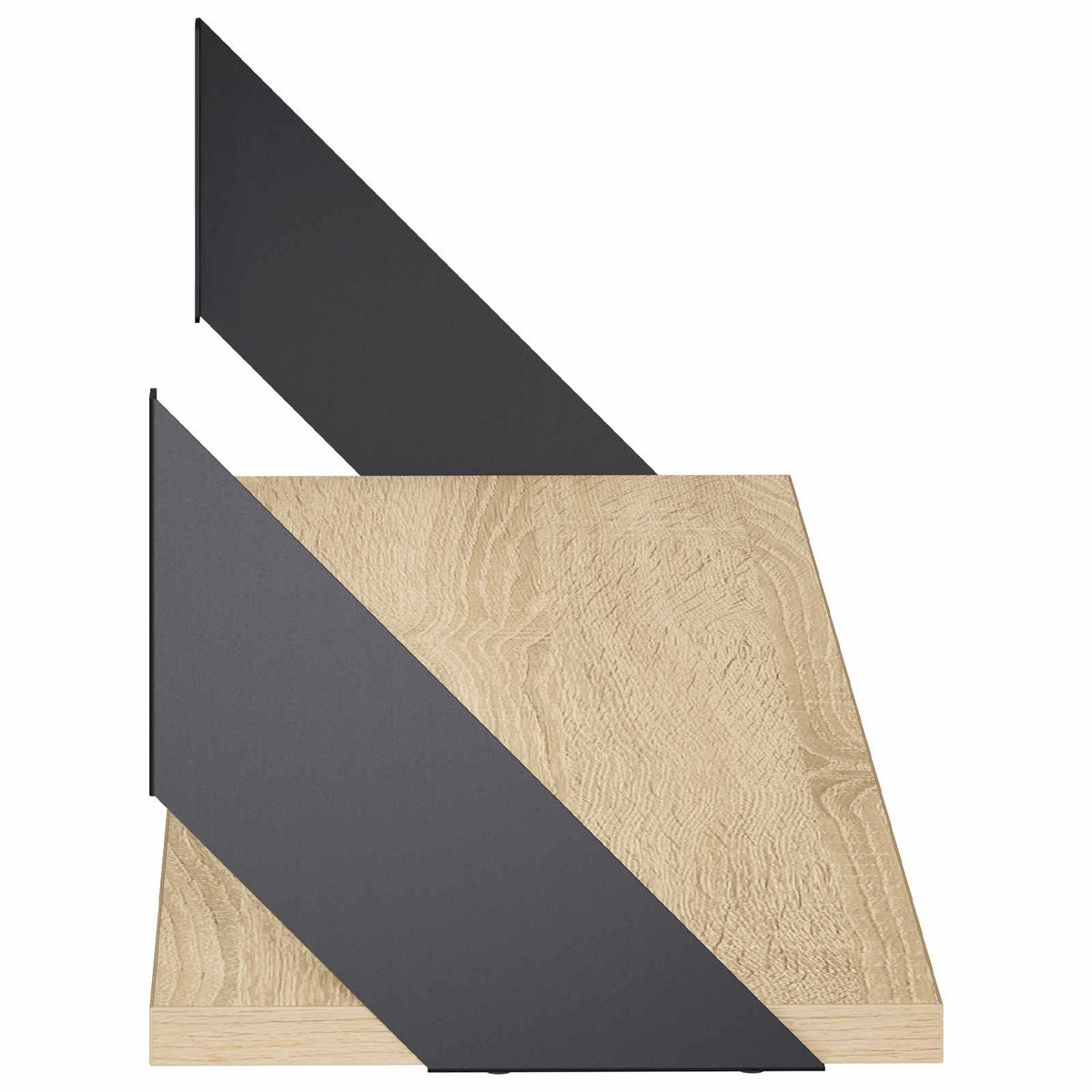 Wall Shelves 2 pcs Sonoma Oak 80 x 20 x 17 cm