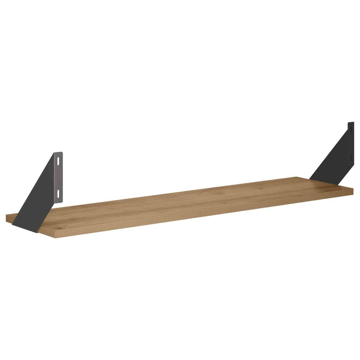 Wall Shelves 2 pcs Artisan Oak 80 x 20 x 17 cm