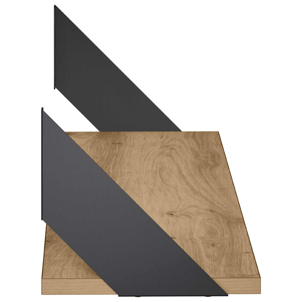Wall Shelves 2 pcs Artisan Oak 80 x 20 x 17 cm