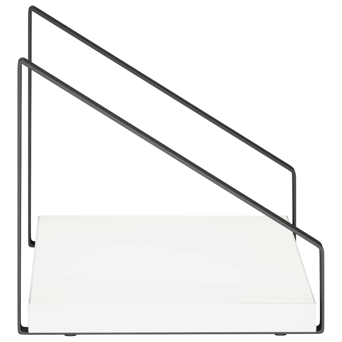 Wall Shelves 4 pcs White 30 x 16 x 15.5 cm
