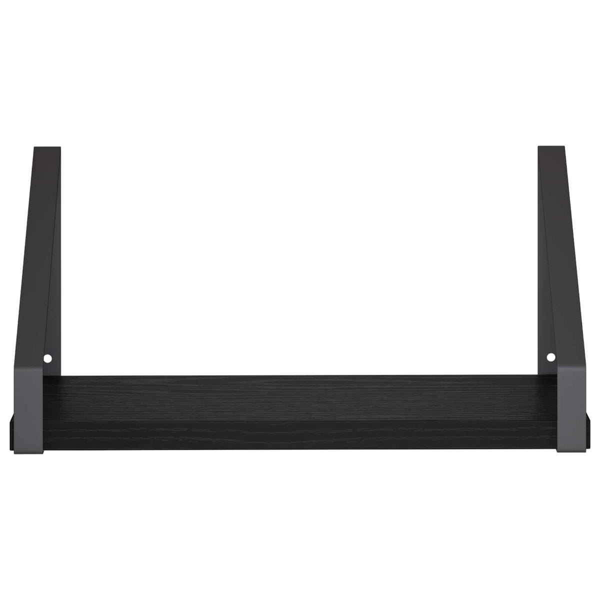 Wall Shelves 4 pcs Black Oak 30 x 16 x 15.5 cm