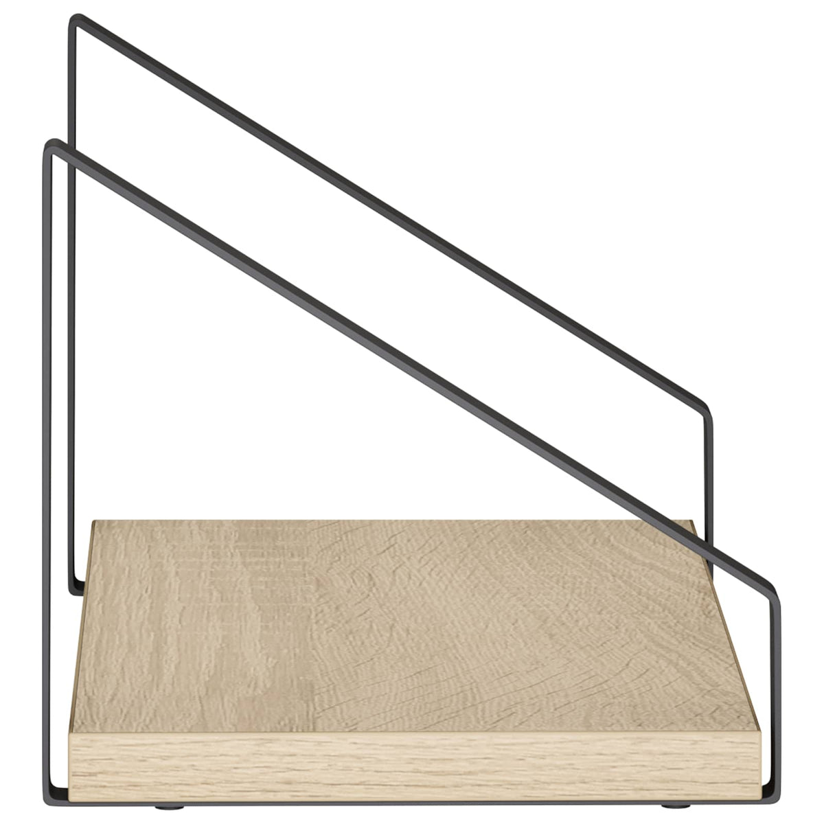 Wall Shelves 4 pcs Sonoma Oak 30 x 16 x 15.5 cm