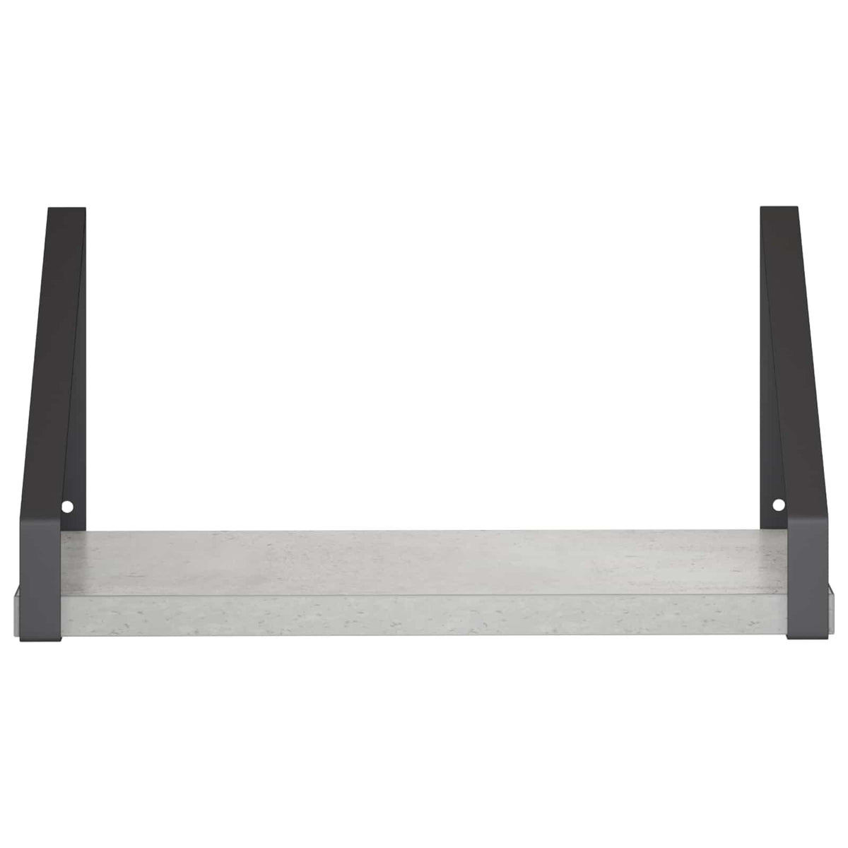 Wall Shelves 2 pcs Concrete Grey 30 x 16 x 15.5 cm