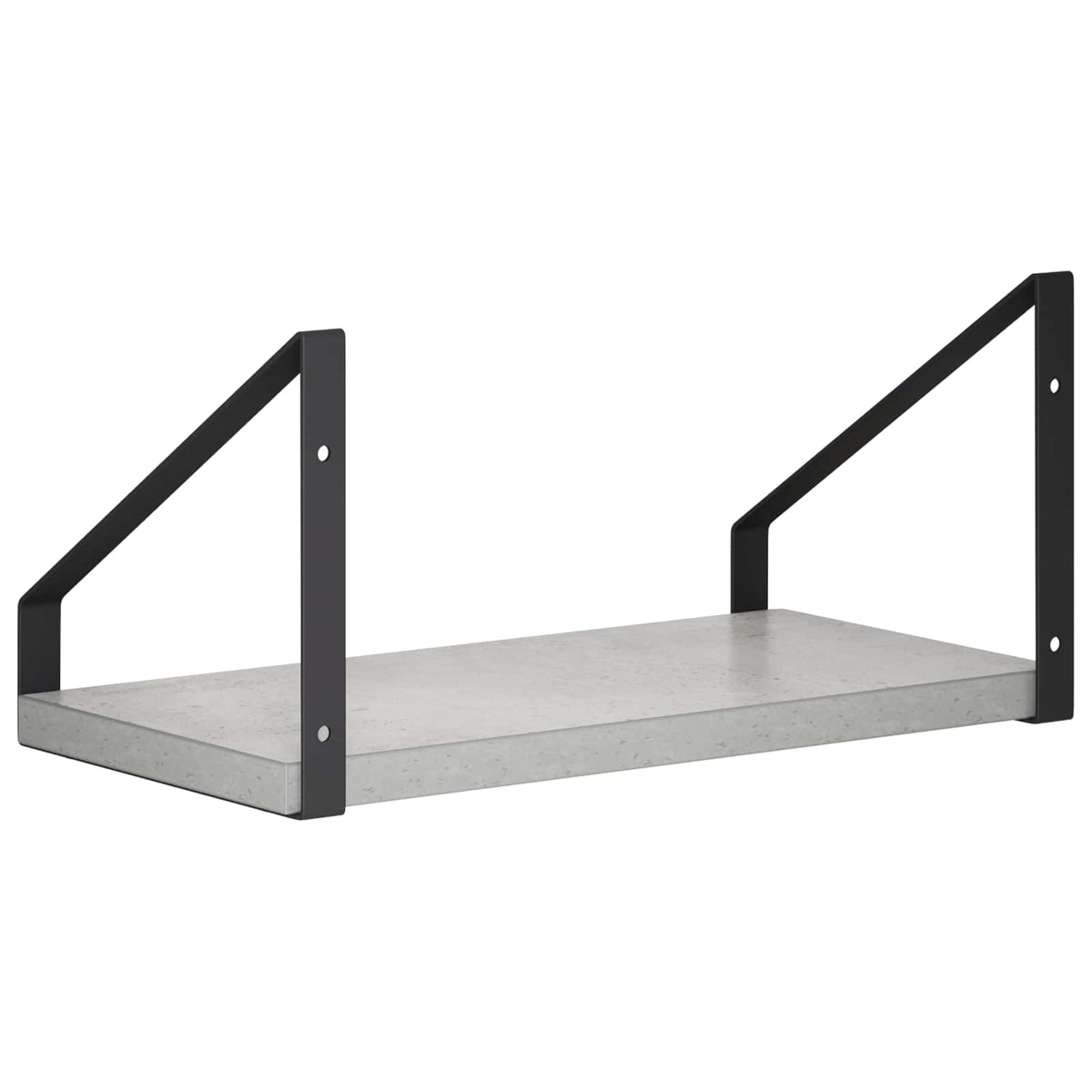 Wall Shelves 4 pcs Concrete Grey 30 x 16 x 15.5 cm