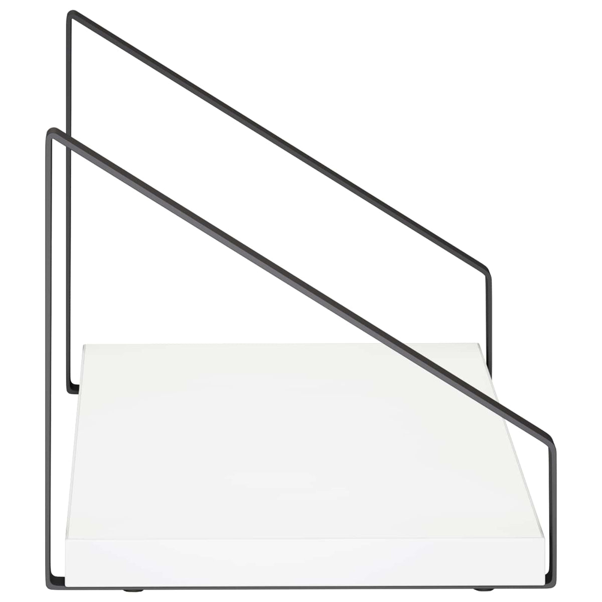 Wall Shelves 4 pcs White 40 x 16 x 15.5 cm