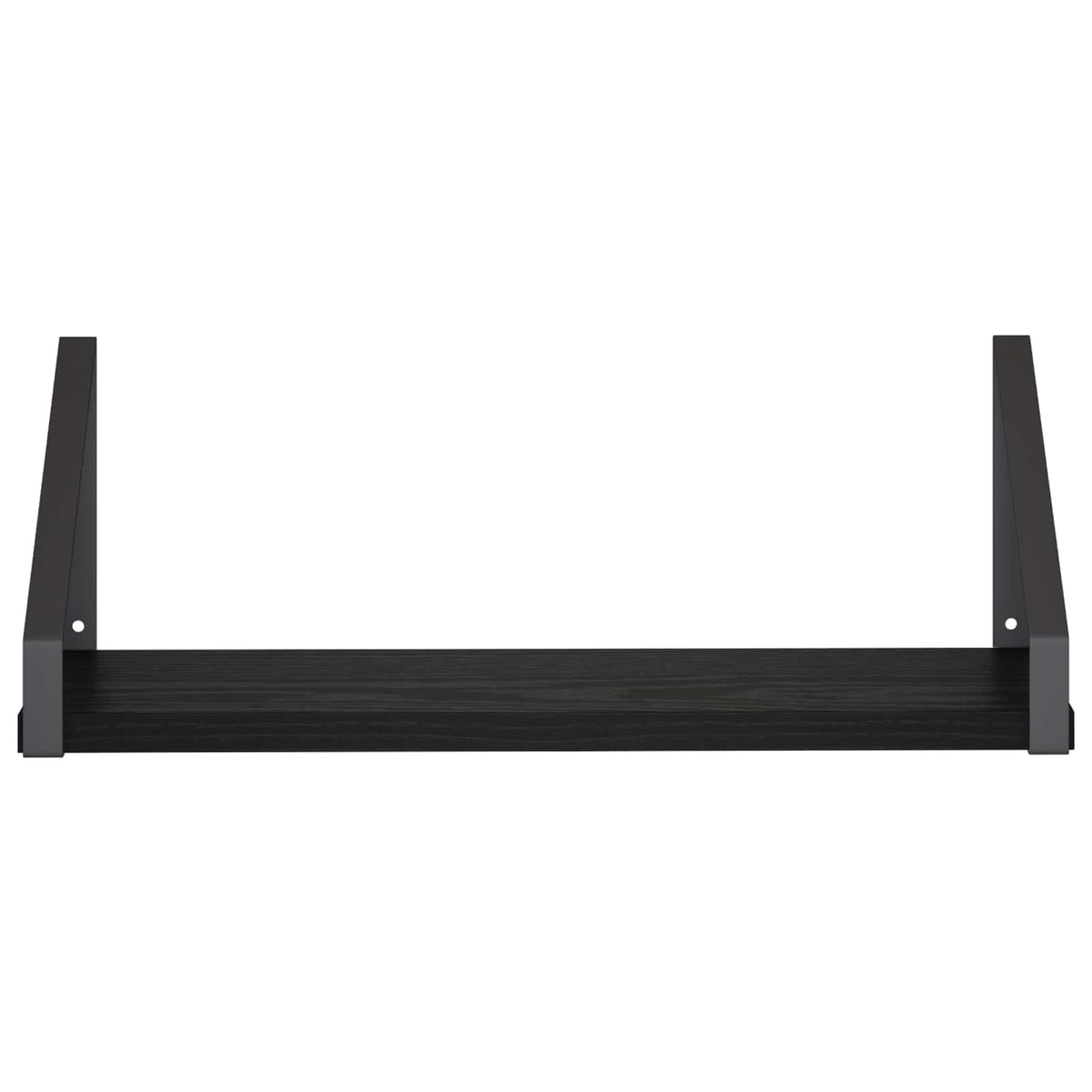 Wall Shelves 4 pcs Black Oak 40 x 16 x 15.5 cm