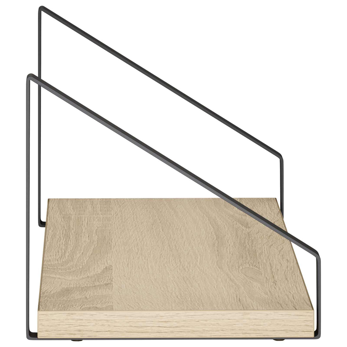 Wall Shelves 4 pcs Sonoma Oak 40 x 16 x 15.5 cm