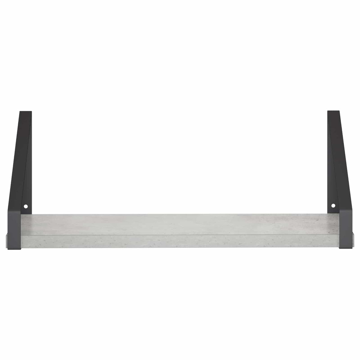 Wall Shelves 2 pcs Concrete Grey 40 x 16 x 15.5 cm