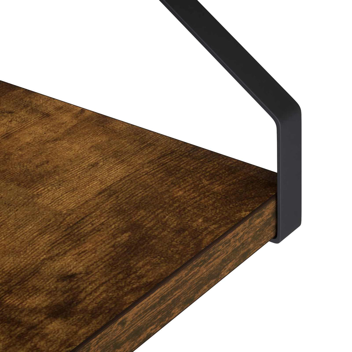 Wall Shelves 4 pcs Smoked Oak 40 x 16 x 15.5 cm