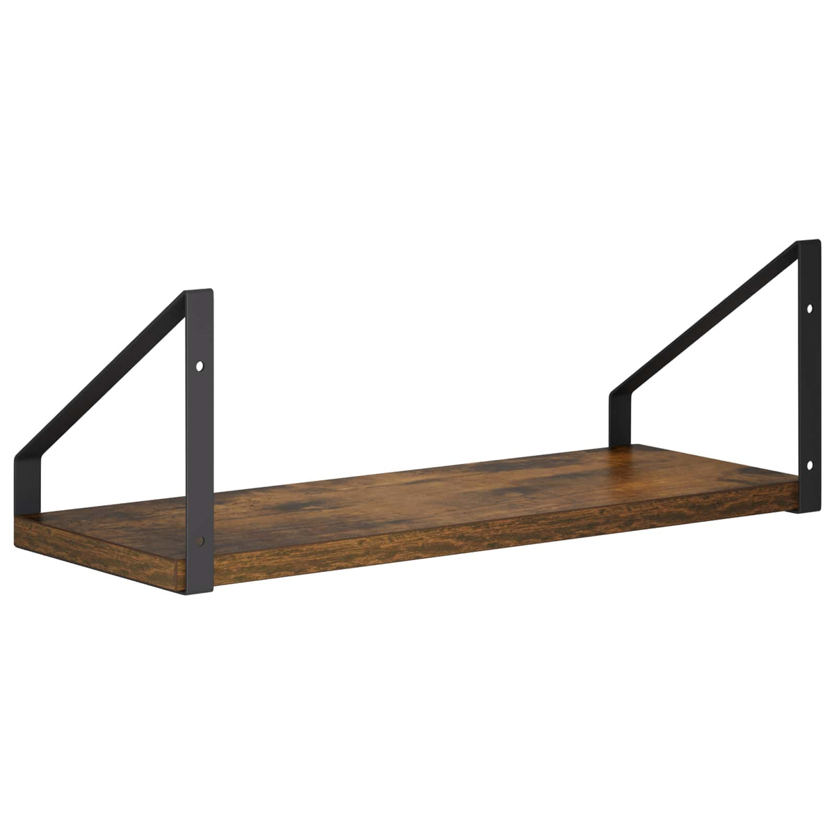 Wall Shelves 4 pcs Smoked Oak 40 x 16 x 15.5 cm