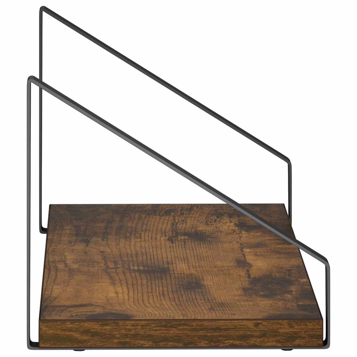 Wall Shelves 4 pcs Smoked Oak 40 x 16 x 15.5 cm