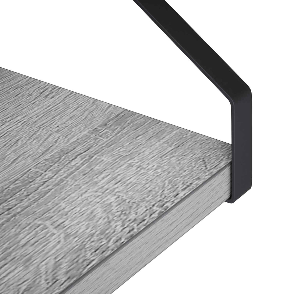 Wall Shelves 4 pcs Grey Sonoma 40 x 16 x 15.5 cm