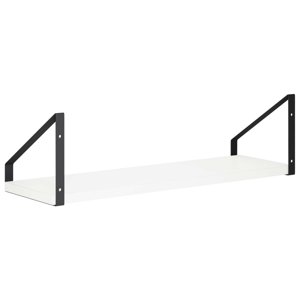 Wall Shelves 2 pcs White 50 x 16 x 15.5 cm