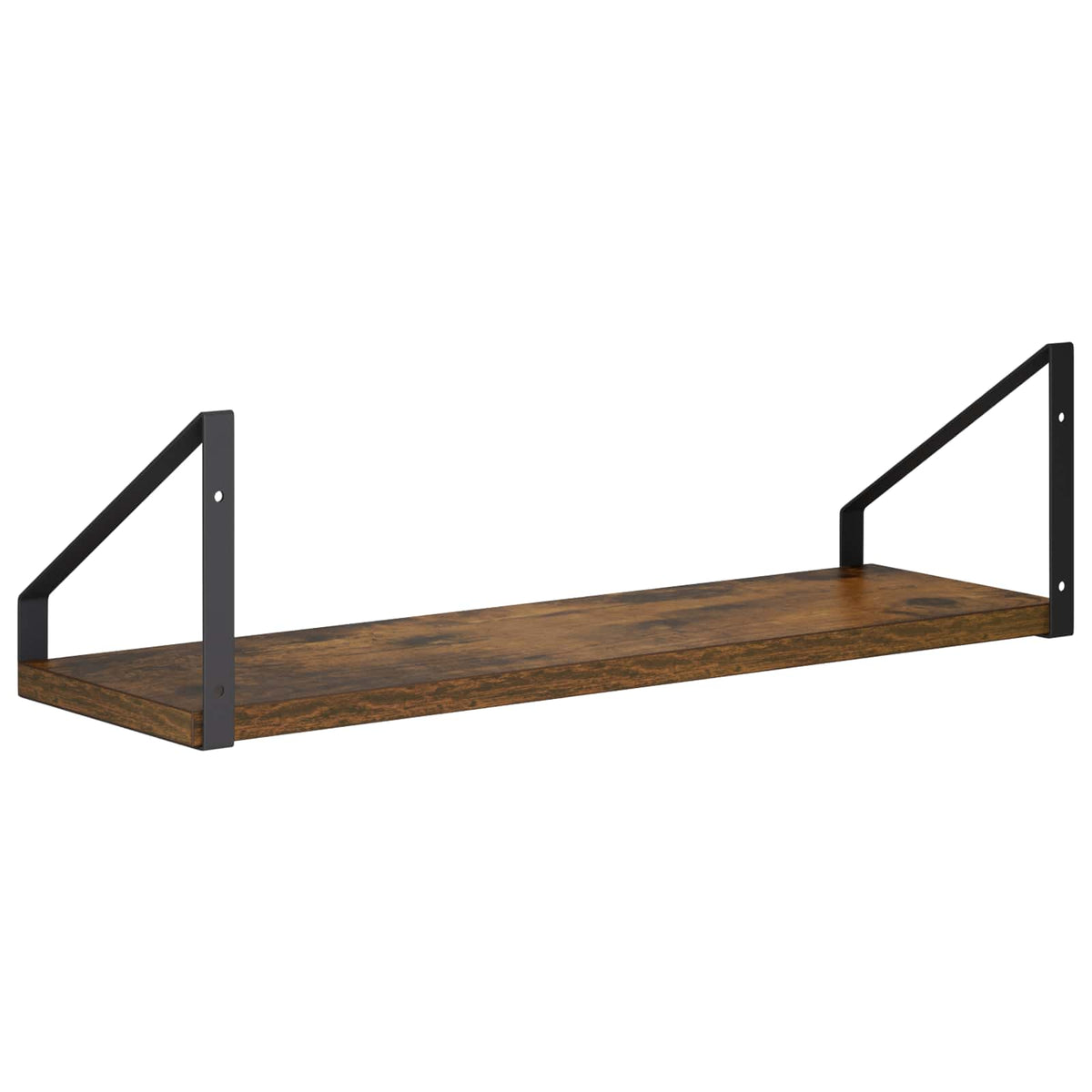 Wall Shelves 2 pcs Smoked Oak 50 x 16 x 15.5 cm