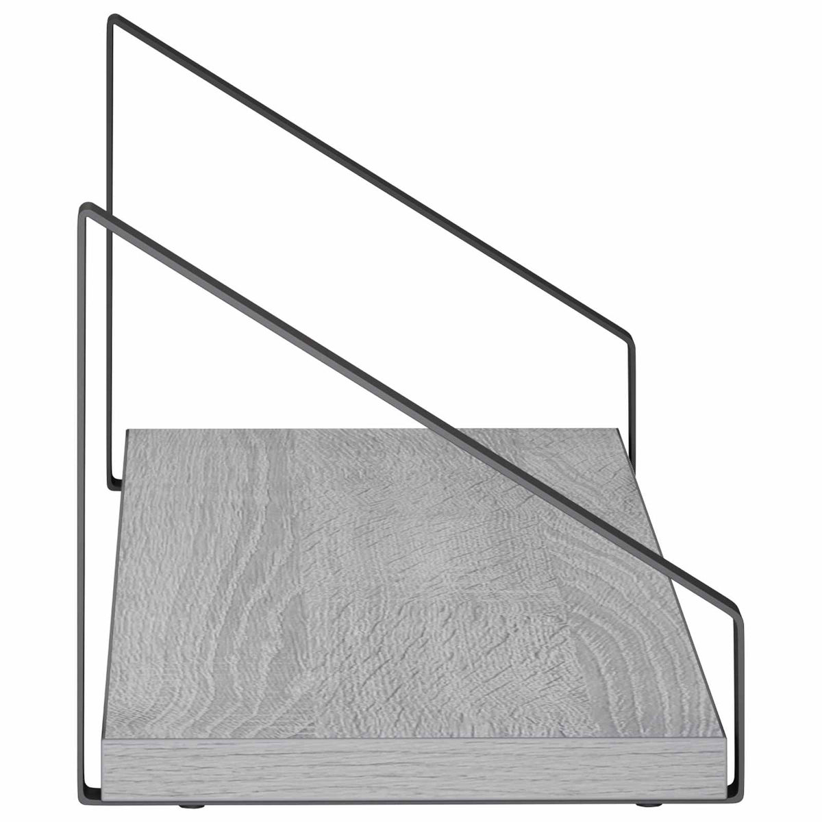 Wall Shelves 2 pcs Grey Sonoma 50 x 16 x 15.5 cm