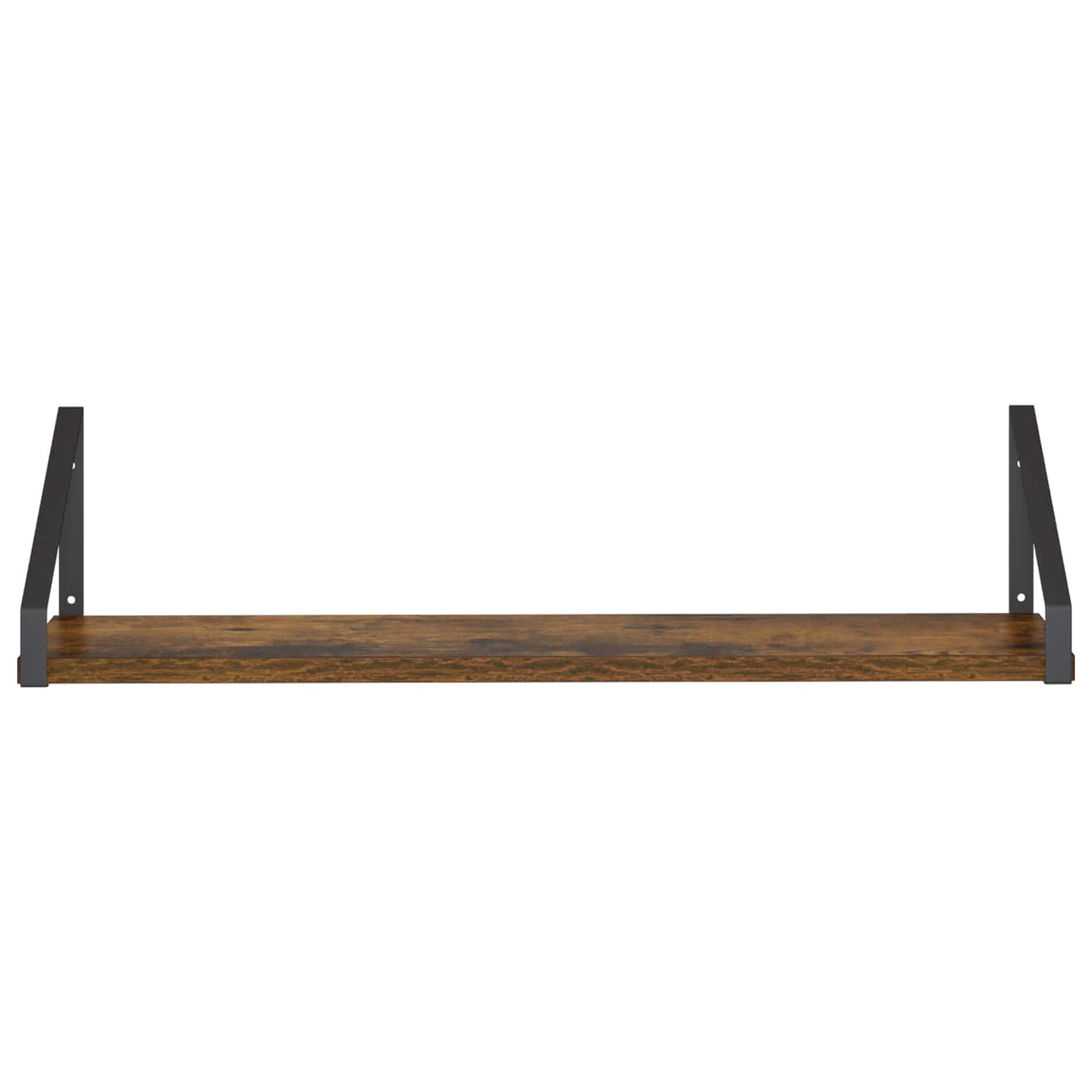 Wall Shelves 2 pcs Smoked Oak 60 x 16 x 15.5 cm