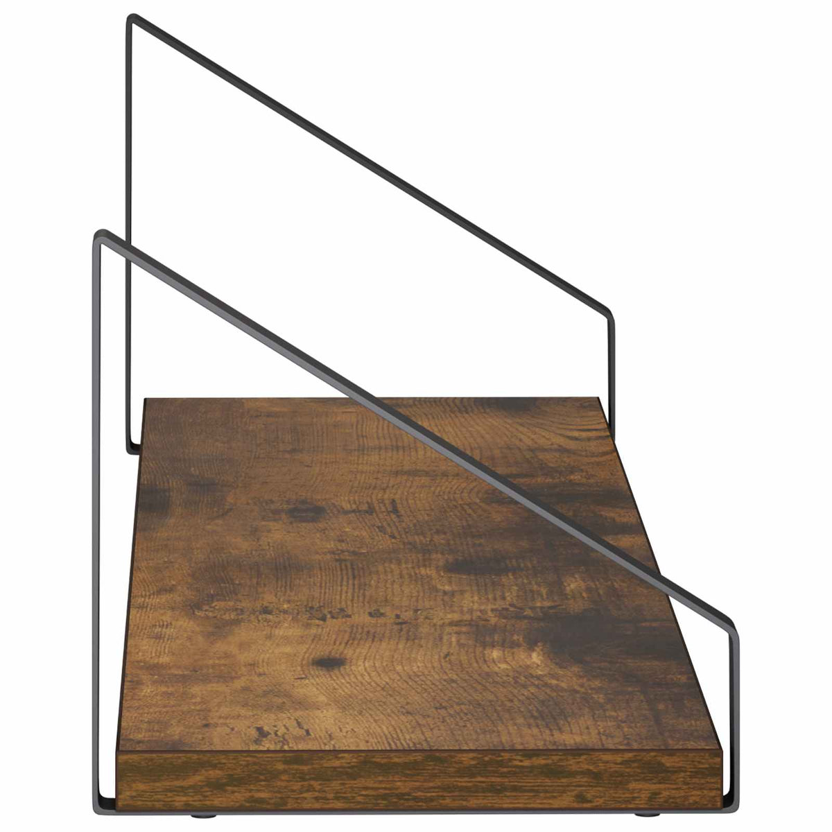 Wall Shelves 4 pcs Smoked Oak 60 x 16 x 15.5 cm