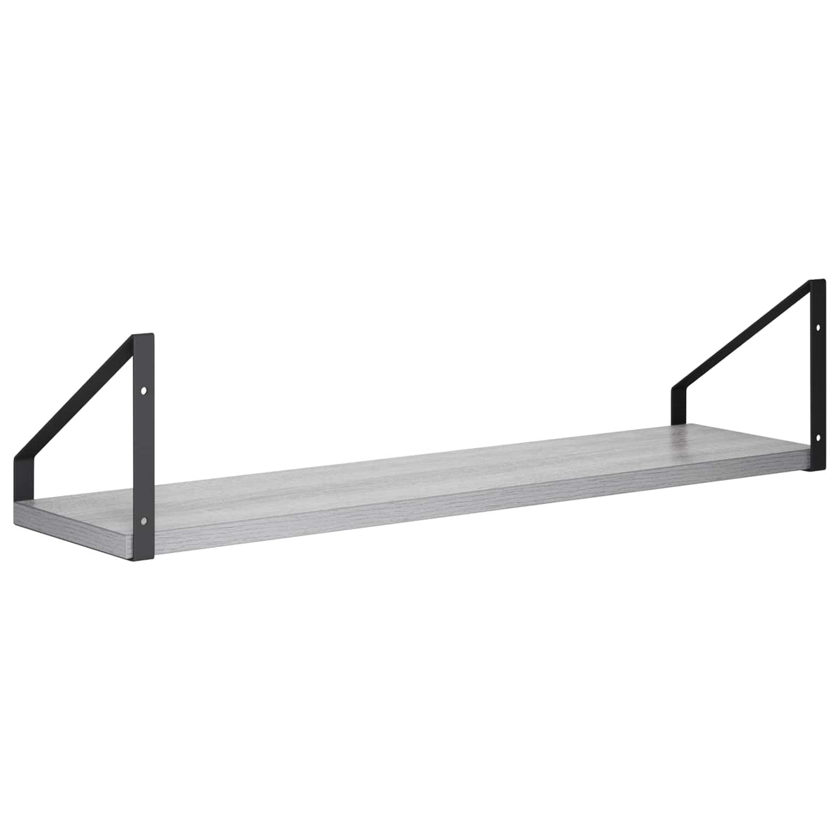Wall Shelves 2 pcs Grey Sonoma 60 x 16 x 15.5 cm
