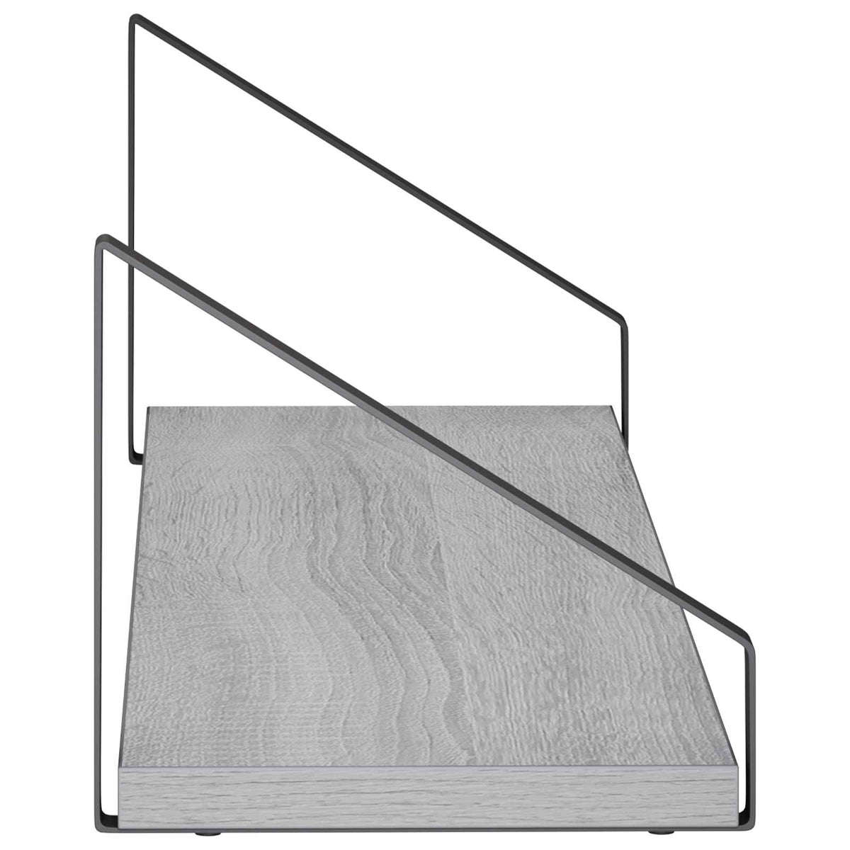 Wall Shelves 2 pcs Grey Sonoma 60 x 16 x 15.5 cm
