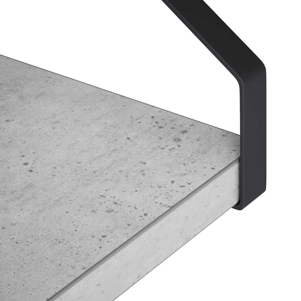 Wall Shelves 3 pcs Concrete Grey 60 x 16 x 15.5 cm