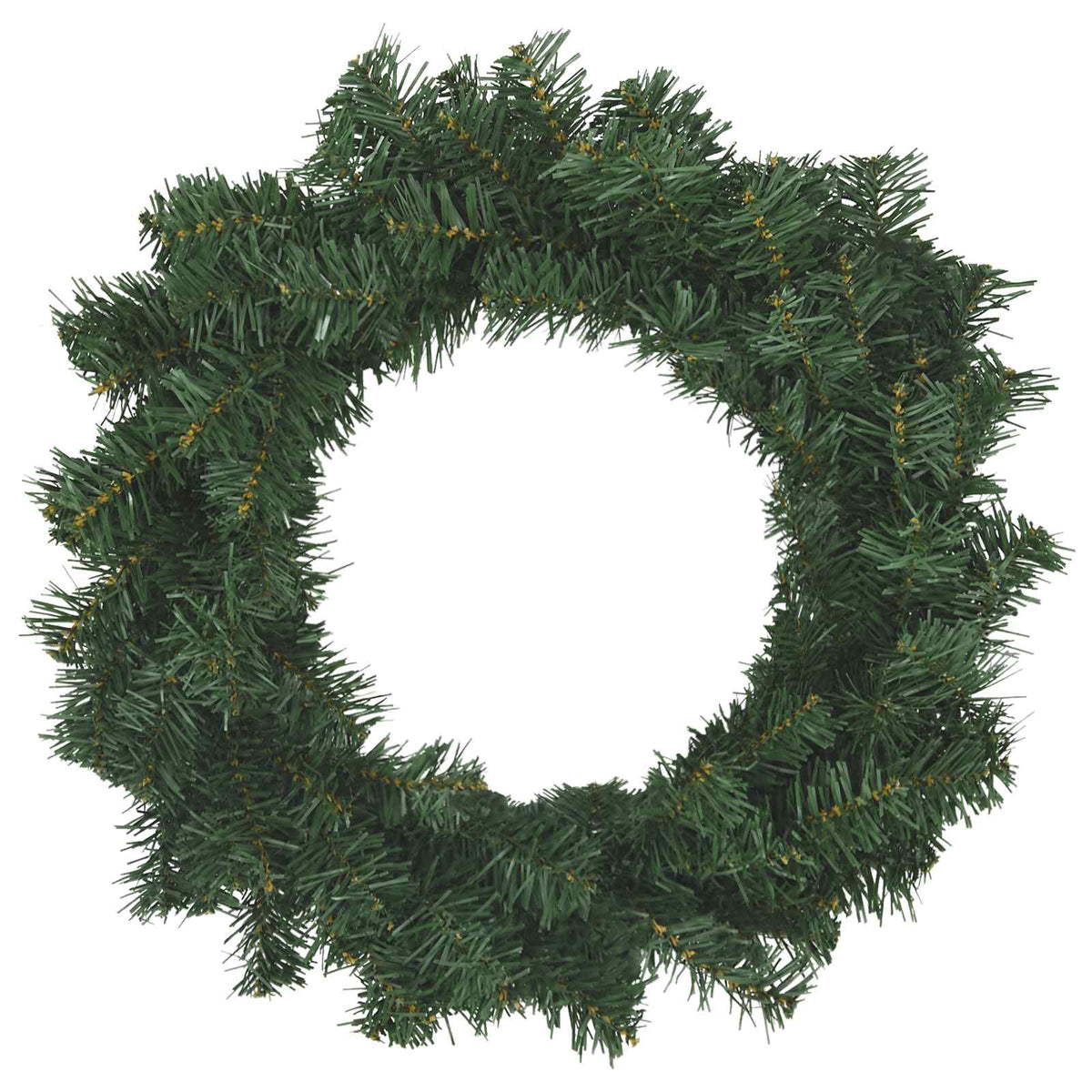 Christmas Wreath Green Dia. 50 cm PVC