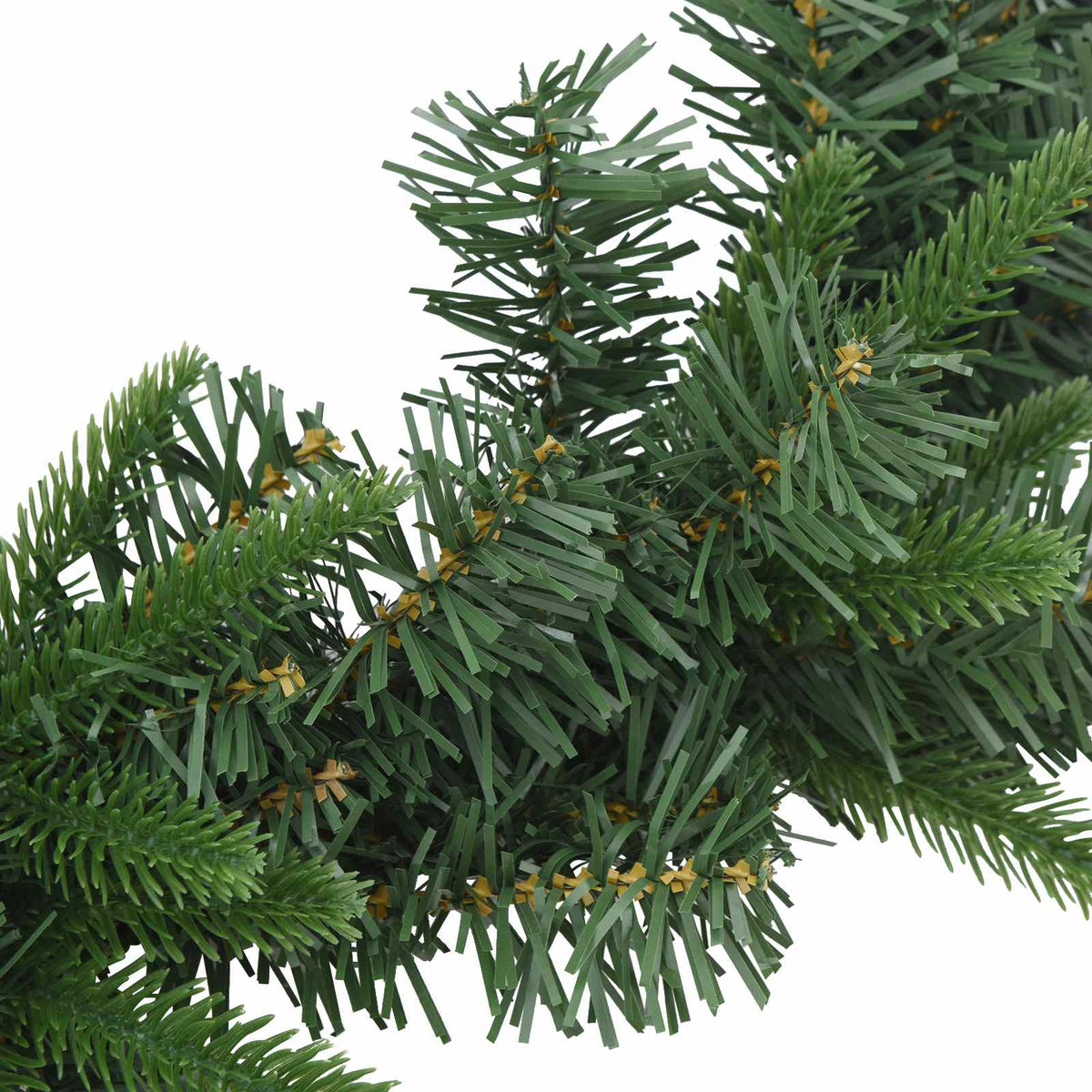 Christmas Wreath Green Dia. 30 cm PVC and PE