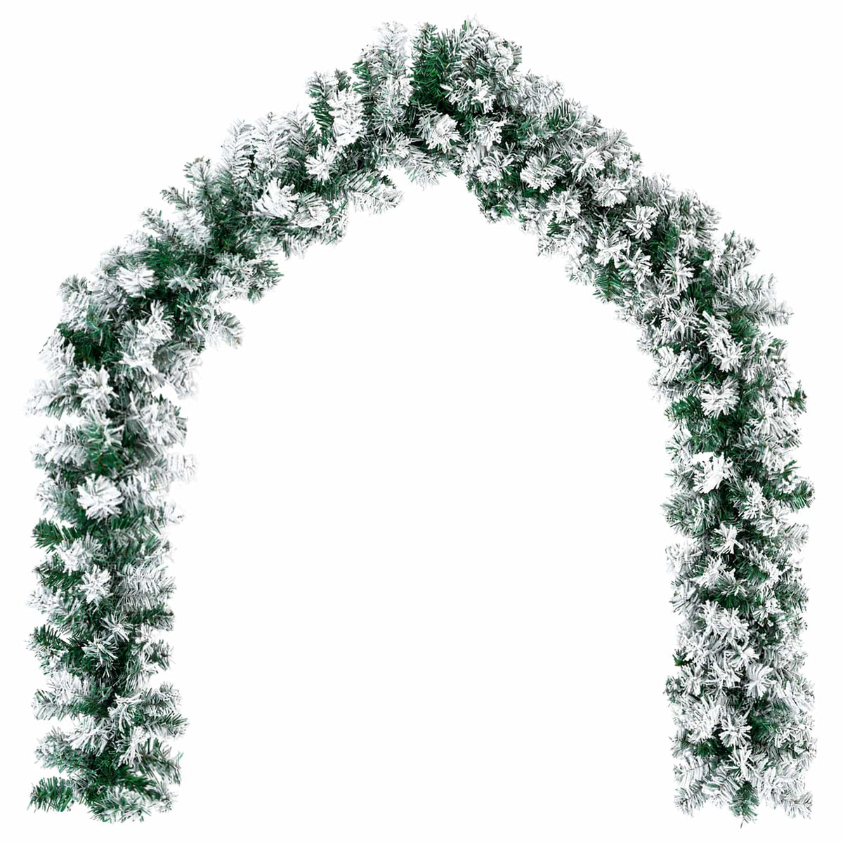 Christmas Garland White 270 cm PVC