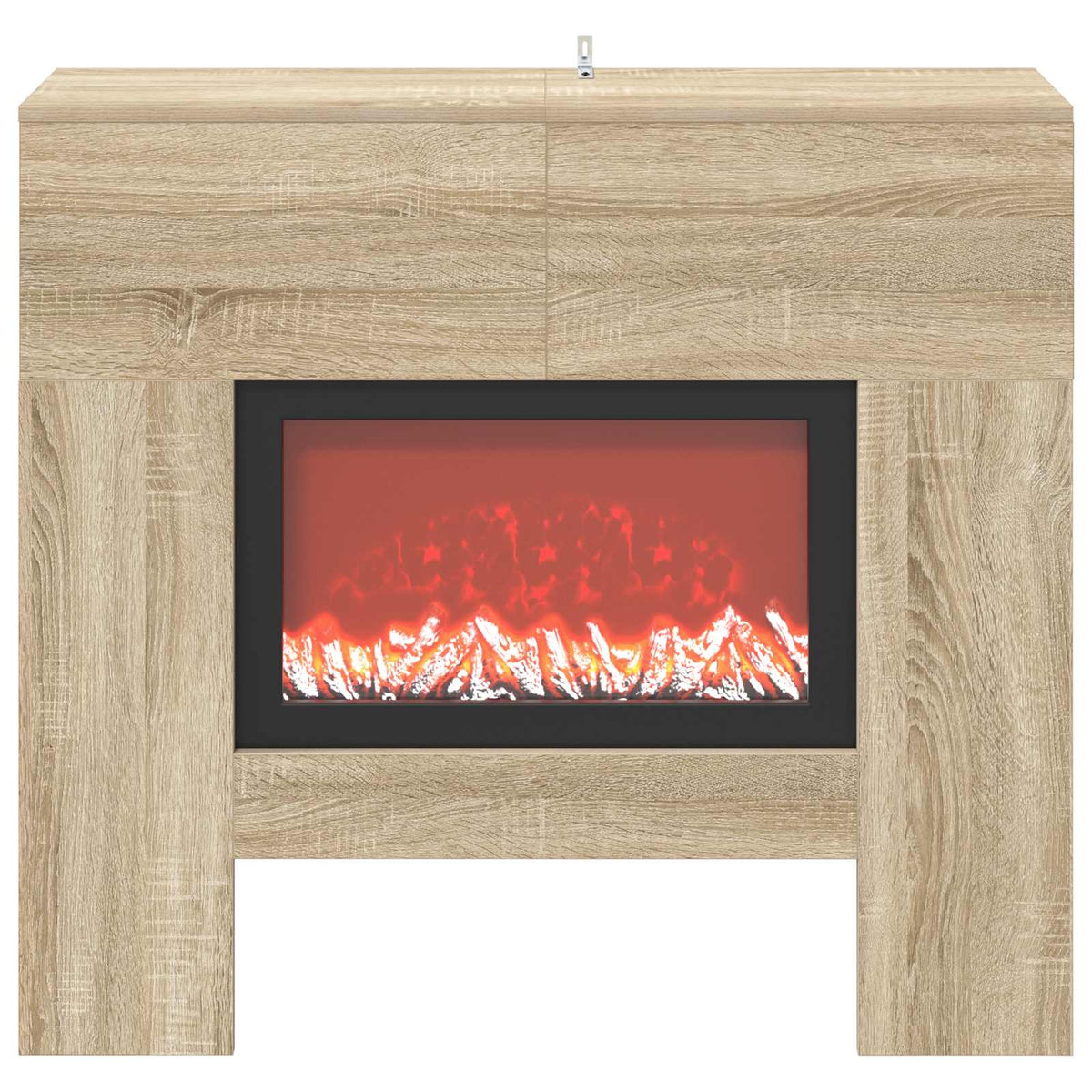 Electric Fireplace Sonoma 100 x 24.5 x 90 cm Engineered wood