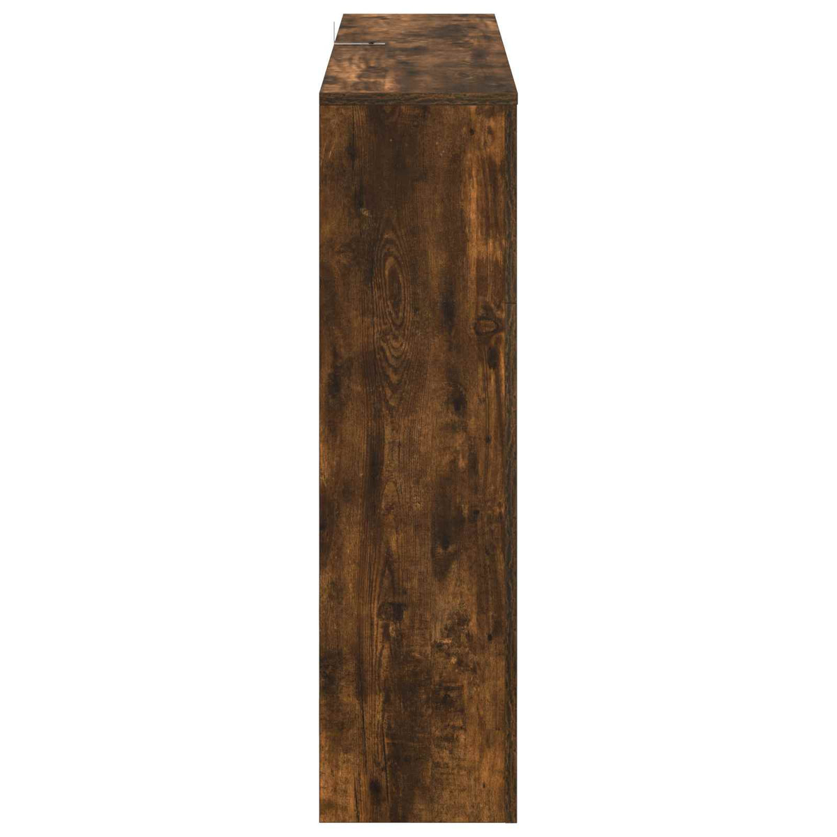 Electric Fireplace Smoked Oak 100 x 24.5 x 90 cm