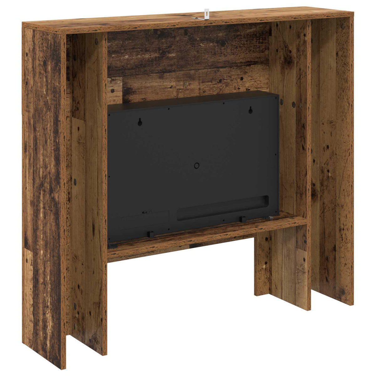 Electric Fireplace Old Wood 100 x 24.5 x 90 cm Engineered wood