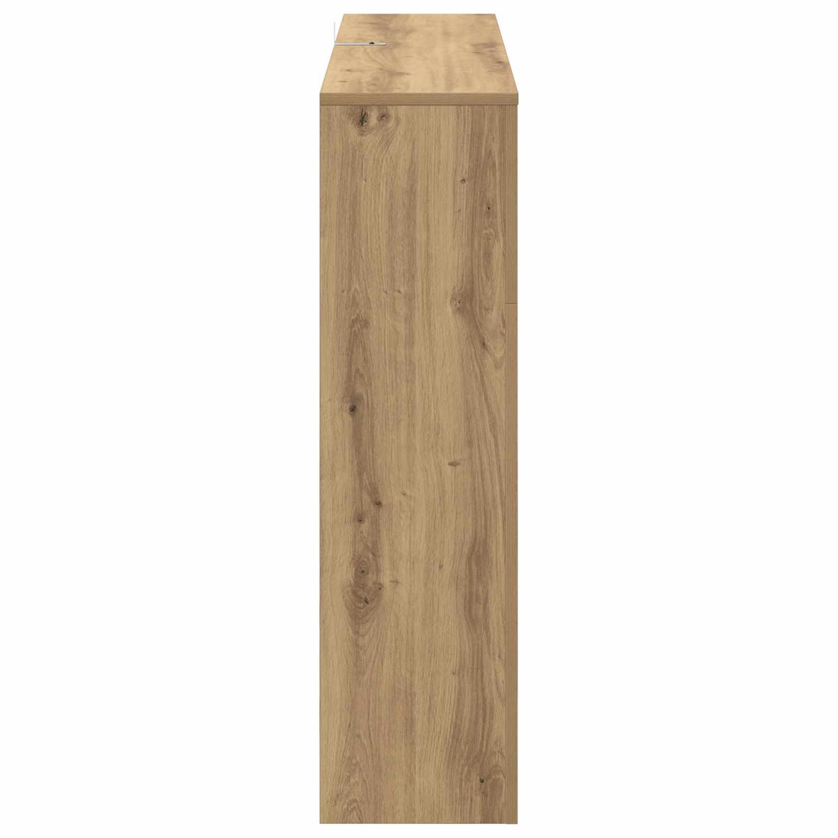 Electric Fireplace Artisan Oak 100 x 24.5 x 90 cm