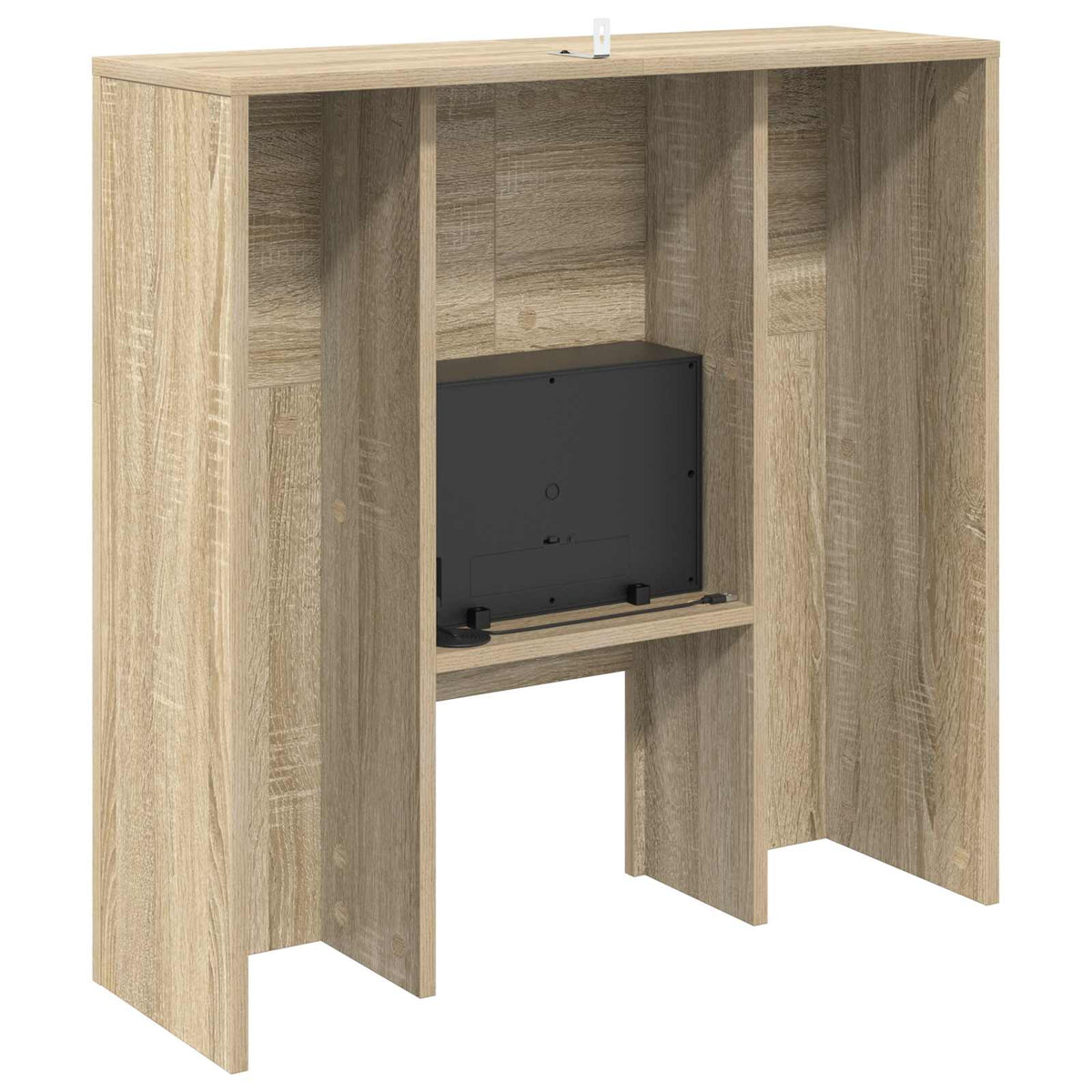 Electric Fireplace Sonoma 75 x 24.5 x 75 cm Engineered wood