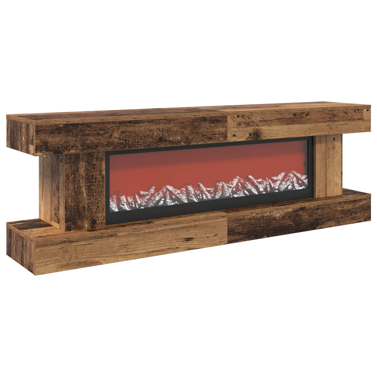 Electric Fireplace Old Wood 150 x 30 x 50 cm Engineered wood