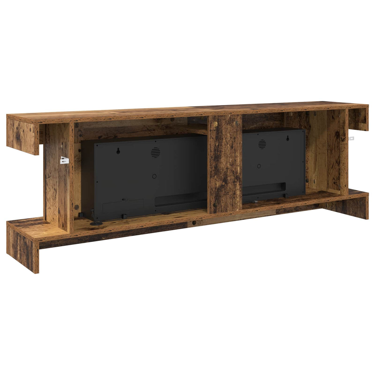 Electric Fireplace Old Wood 150 x 30 x 50 cm Engineered wood
