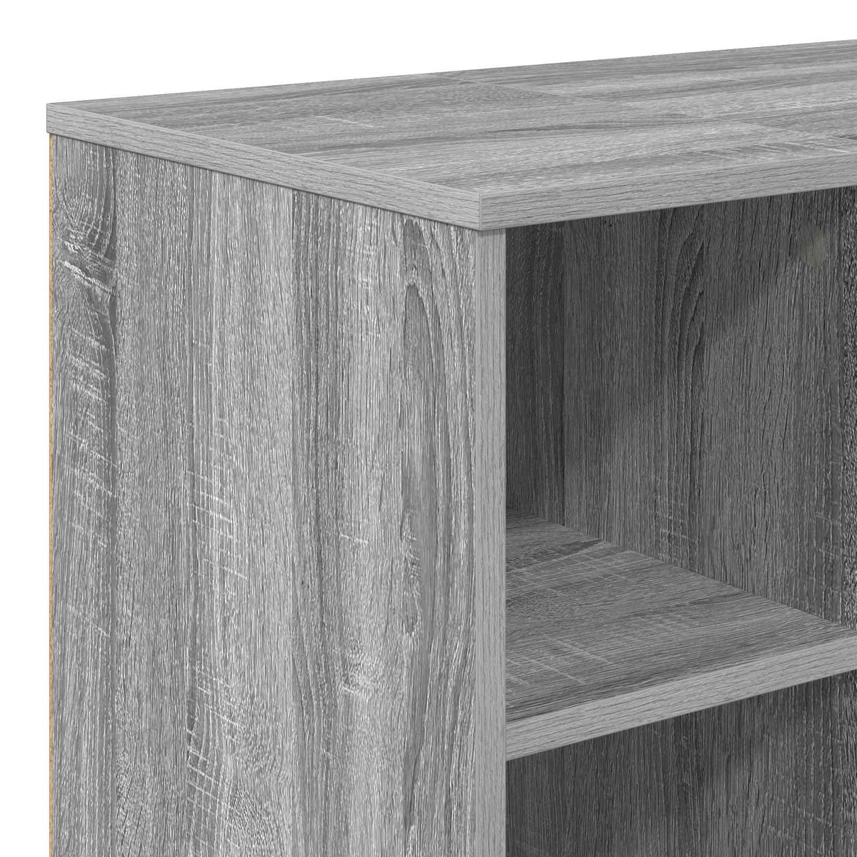 Electric Fireplace Grey Sonoma 100 x 37 x 45.5 cm