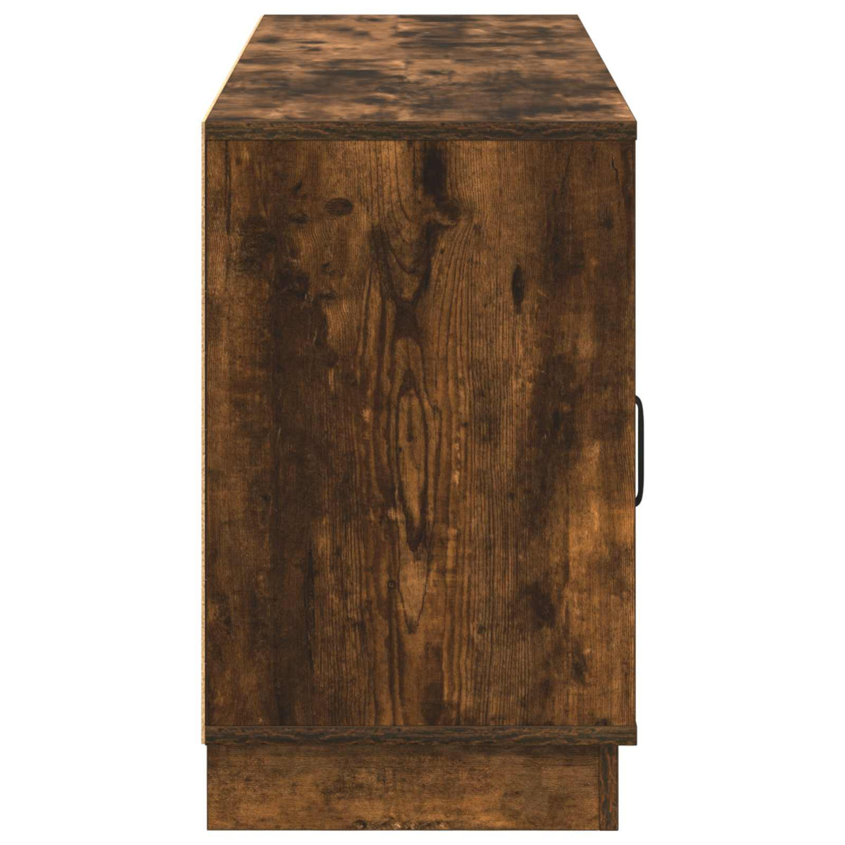Electric Fireplace Smoked Oak 100 x 33 x 55 cm Engineered wood