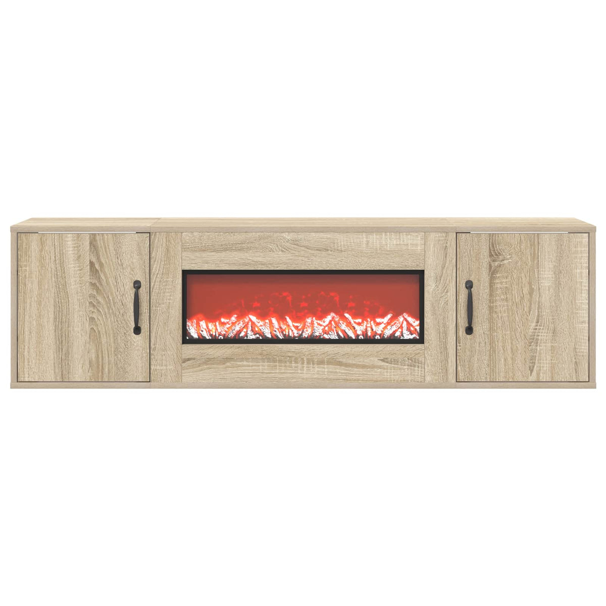 Electric Fireplace Sonoma 140.5 x 30 x 39 cm Engineered wood