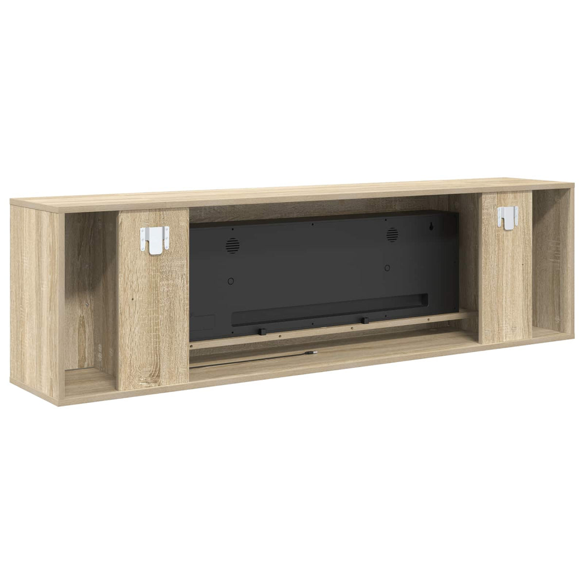 Electric Fireplace Sonoma 155 x 30 x 44 cm Engineered wood