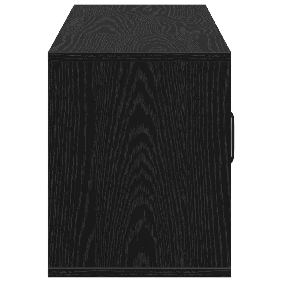 Electric Fireplace Black Oak 110 x 30 x 36.5 cm Engineered wood