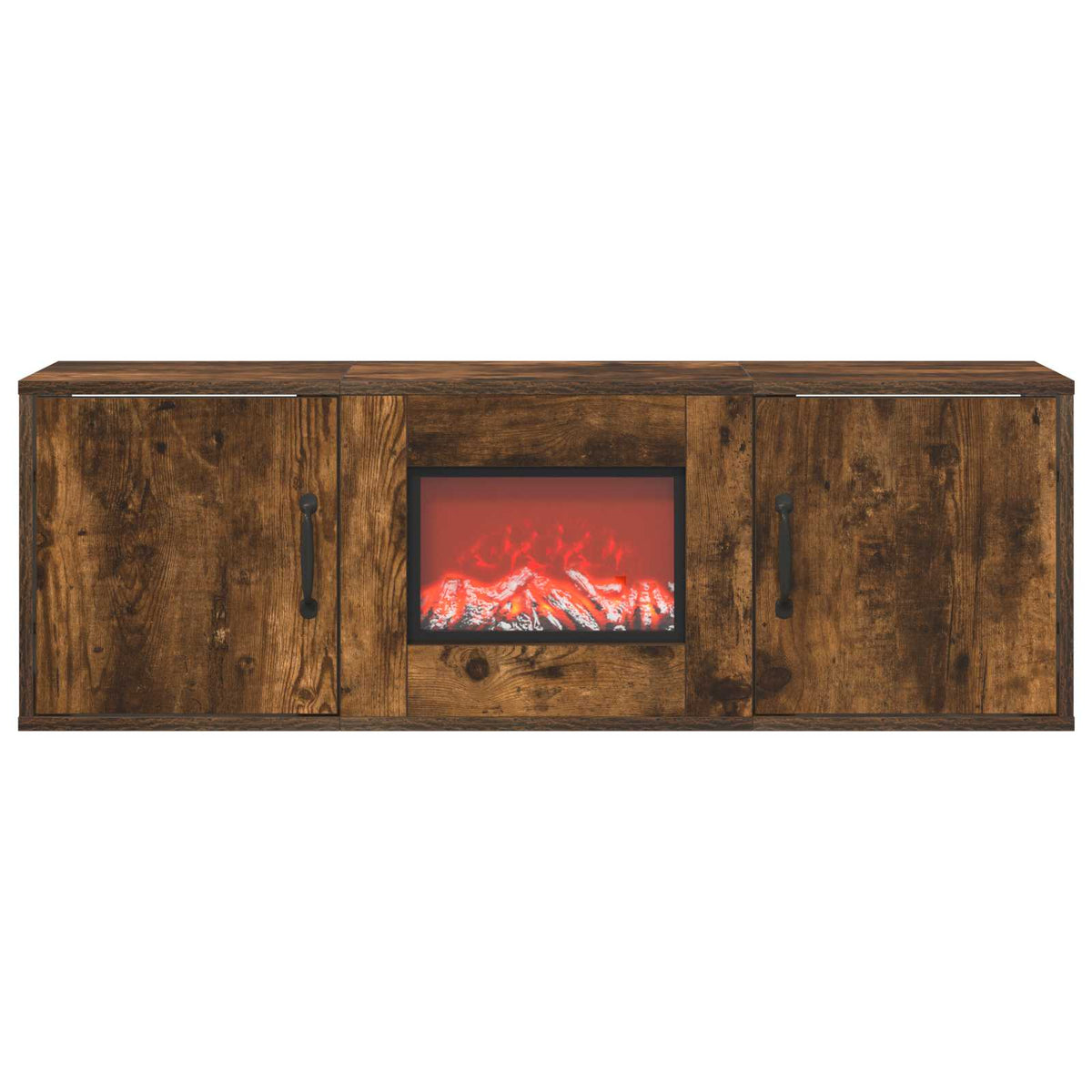 Electric Fireplace Smoked Oak 110 x 30 x 36.5 cm