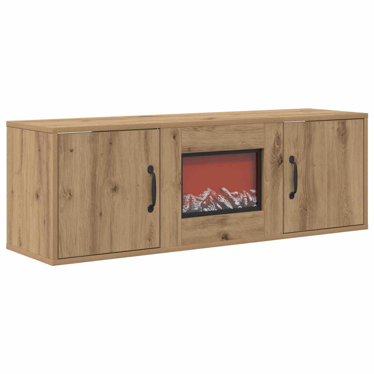 Electric Fireplace Artisan Oak 110 x 30 x 36.5 cm