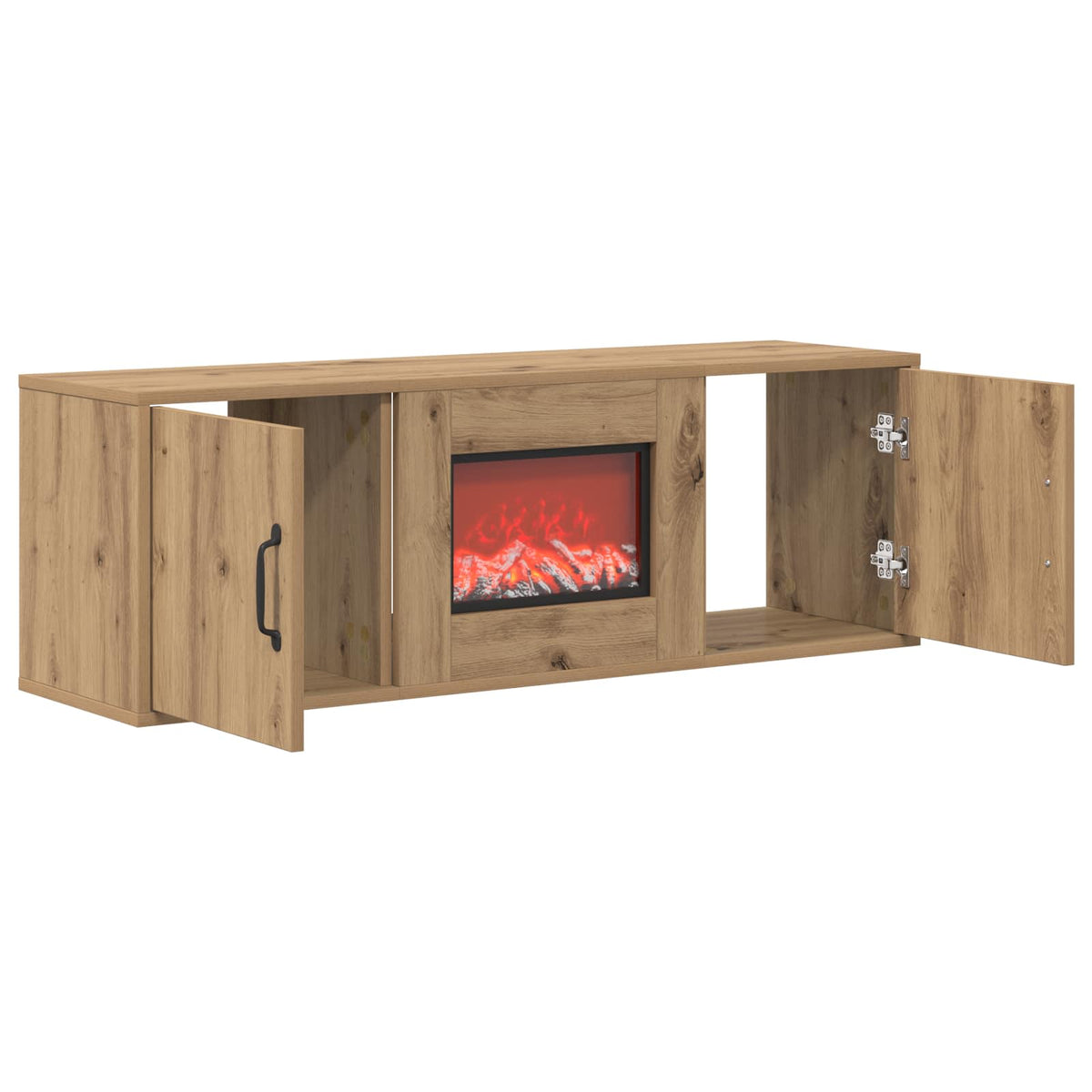 Electric Fireplace Artisan Oak 110 x 30 x 36.5 cm
